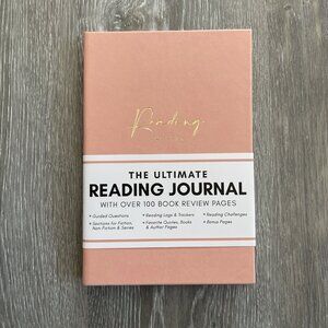 Epic Self NEW The Ultimate Reading Journal Book Review Pink